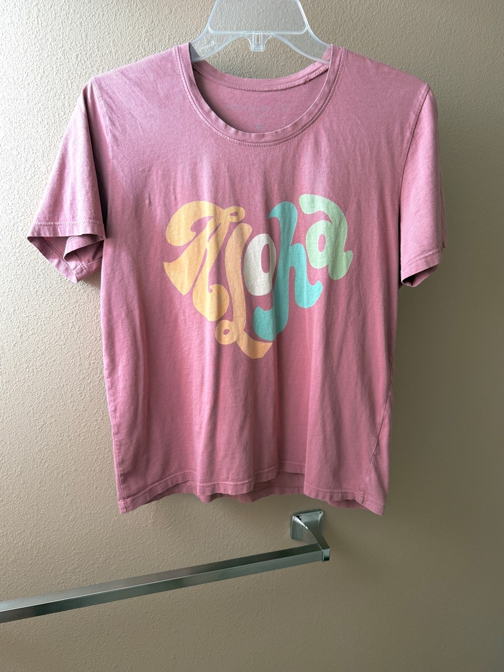 Fighting Eel Mauve Aloha Tee